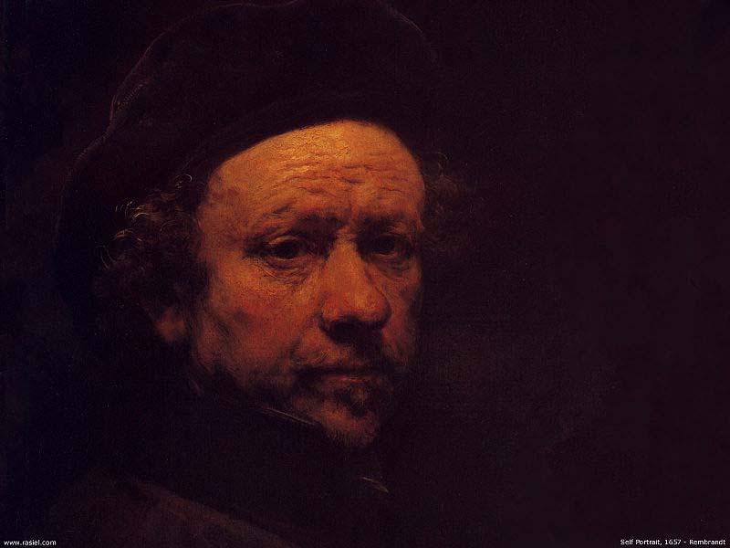 REMBRANDT Harmenszoon van Rijn Rembrandt  Self Portrait,
